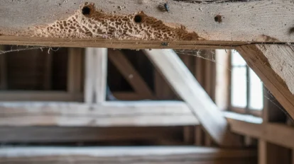 quels signes charpente bois attaquee insectes