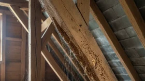 quels signes charpente bois attaquee insectes